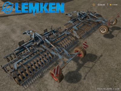 Мод "Lemken Heliodor 9/600 KA v1.2" для Farming Simulator 2017