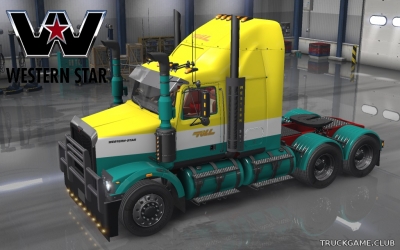Мод "Western Star 4800 v2.0" для American Truck Simulator