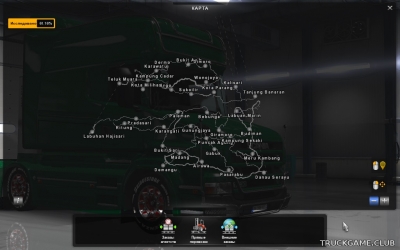 Мод "PJ Indo Map v2.1" для Euro Truck Simulator 2