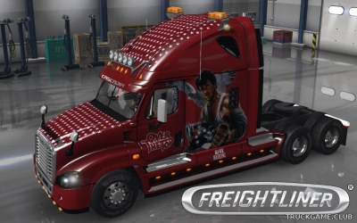 Мод "Freightliner Cascadia" для American Truck Simulator