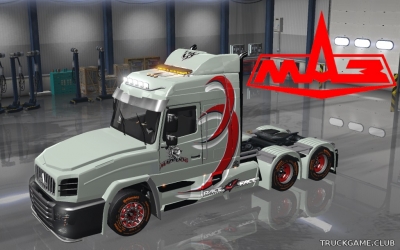 Мод "МАЗ-6440 Mad Dog Skin" для Euro Truck Simulator 2