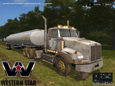 Мод "Western Star 4900 SA TriAxle v1.1" для Farming Simulator 2017