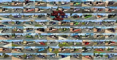 Мод "Brazilian traffic pack by Jazzycat v1.6" для Euro Truck Simulator 2