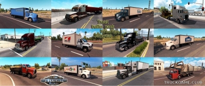 Мод "Truck traffic pack by Jazzycat v1.5" для American Truck Simulator