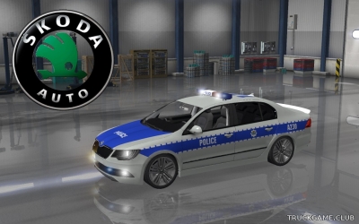 Мод "Skoda Superb RS" для Euro Truck Simulator 2