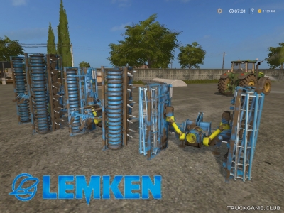Мод "Lemken Zirkon 12 K v2.6.1" для Farming Simulator 2017