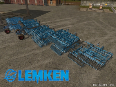 Мод "Lemken Kompaktor K v2.5.6" для Farming Simulator 2017
