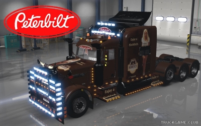 Мод "Peterbilt 389 & Volvo VNL 670 / 780 Bier Bitzch Skin & Trailer" для Euro Truck Simulator 2