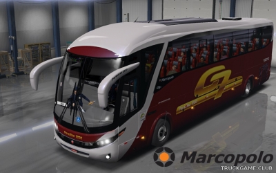 Мод "Marcopolo Paradiso G7 1200 v2.0" для Euro Truck Simulator 2