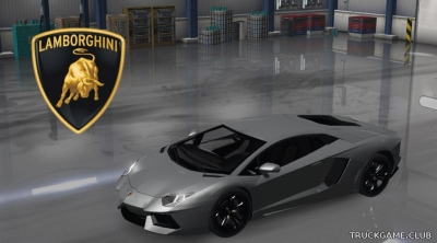 Мод "Lamborghini Aventador v1.0" для Euro Truck Simulator 2