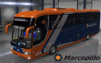 Мод "Marcopolo Paradiso G6 1200 4x2 v1.5" для Euro Truck Simulator 2