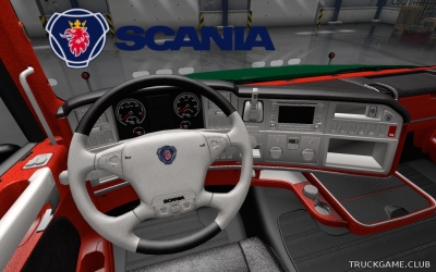 Мод "Scania T Interior" для Euro Truck Simulator 2