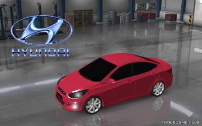 Мод "Hyundai Accent 2016" для Euro Truck Simulator 2