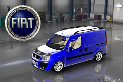 Мод "FIAT Doblo 2009" для Euro Truck Simulator 2