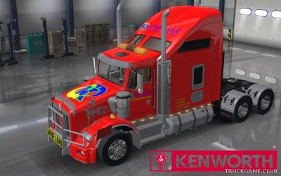 Мод "Kenworth T800 v1.6" для American Truck Simulator