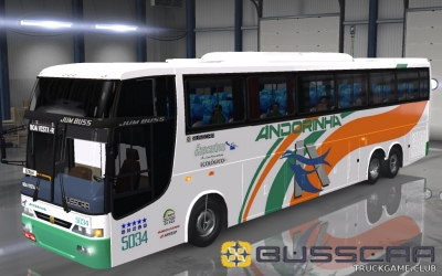 Мод "Busscar Jum Buss 360" для Euro Truck Simulator 2