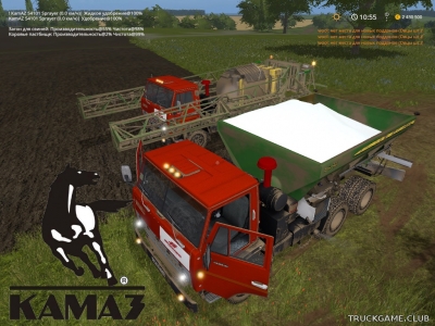 Мод "КамАЗ-54101 v1.0" для Farming Simulator 2017