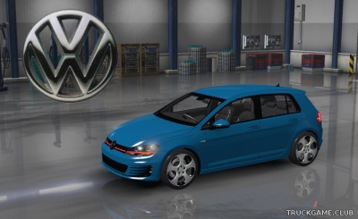 Мод "Volkswagen Golf GTI 7 v1.0" для Euro Truck Simulator 2