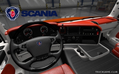 Мод "Scania T Snake Interor v7.0" для Euro Truck Simulator 2