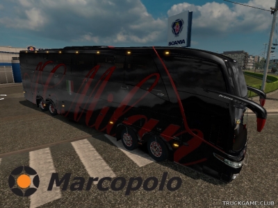 Мод "Marcopolo Paradiso G7 1600 LD 8x2 Milan Skin" для Euro Truck Simulator 2