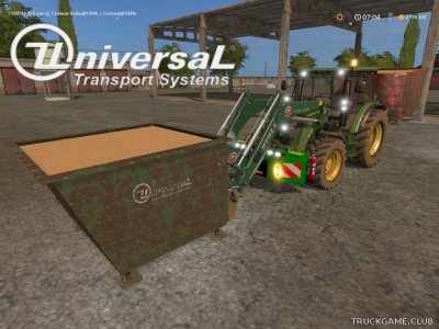 Мод "Universal Shipping Tray v1.0" для Farming Simulator 2017
