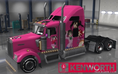 Мод "Kenworth W900 Nico Skin" для Euro Truck Simulator 2