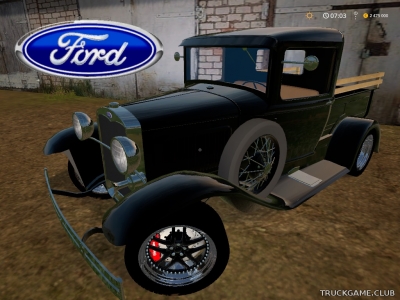Мод "Ford Model A Truck 1930 v1.0" для Farming Simulator 2017