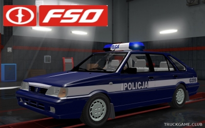 Мод "FSO Polonez Caro Plus 1999 v2.0" для Euro Truck Simulator 2