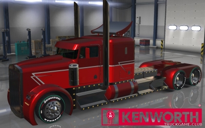 Мод "Kenworth Phantom & Trailer v1.0" для American Truck Simulator