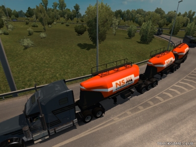 Мод "Ai ATS Trucks & Trailers" для Euro Truck Simulator 2