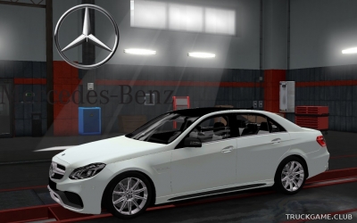 Мод "Mercedes E63 AMG 2016" для Euro Truck Simulator 2