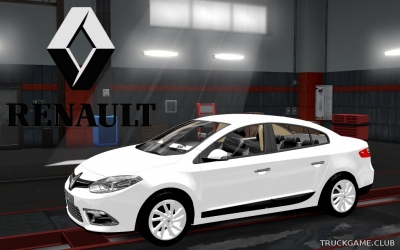 Мод "Renault Fluence v1.0" для Euro Truck Simulator 2