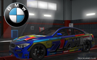 Мод "BMW M4 F82" для Euro Truck Simulator 2