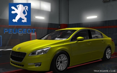 Мод "Peugeot 508" для Euro Truck Simulator 2