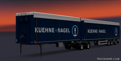 Мод "Kraker Walkingfloor Trailers v1.1" для Euro Truck Simulator 2