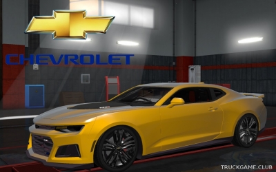 Мод "Chevrolet Camaro 2017 ZL1" для Euro Truck Simulator 2