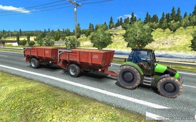 Мод "Ai Tractor and Trailers v3.6" для Euro Truck Simulator 2