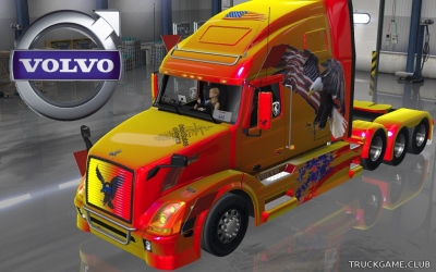 Мод "Volvo VNL 670 v1.5.3" для American Truck Simulator