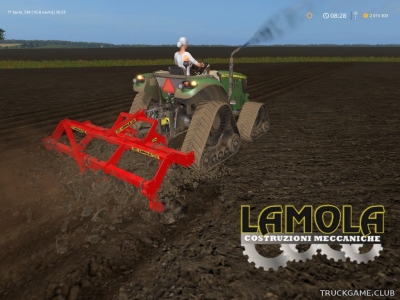 Мод "Lamola RL5F Ripper v1.0" для Farming Simulator 2017