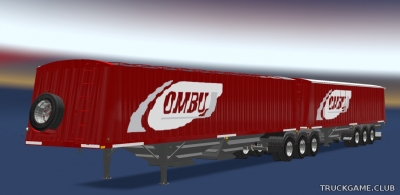 Мод "Ombu Bitrain Trailer" для Euro Truck Simulator 2