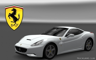 Мод "Ferrari California Edit" для Euro Truck Simulator 2