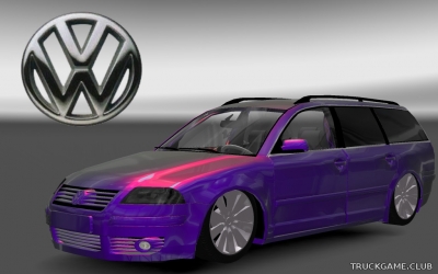Мод "Volkswagen Passat B5 FaceLift v2.0" для Euro Truck Simulator 2
