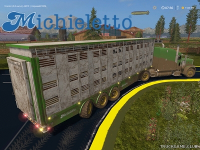 Мод "Michieletto AM19 Livestock v1.0" для Farming Simulator 2017