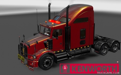 Мод "Kenworth T800 v2.4" для Euro Truck Simulator 2