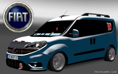 Мод "Fiat Doblo 2017" для Euro Truck Simulator 2