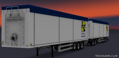 Мод "Kraker Walkingfloor Trailers v1.4" для Euro Truck Simulator 2