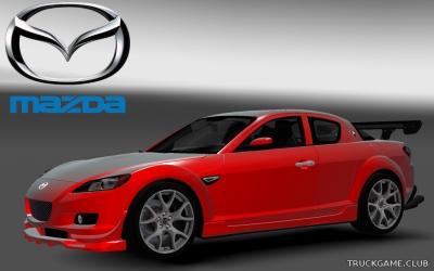 Мод "Mazda RX-8 Spirit R 2012" для Euro Truck Simulator 2
