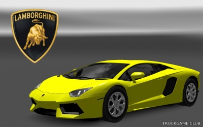 Мод "Lamborghini Aventador" для Euro Truck Simulator 2