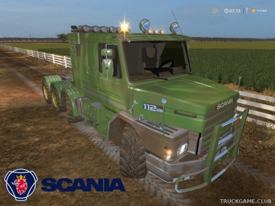 Мод "Scania 112E v1.0" для Farming Simulator 2017