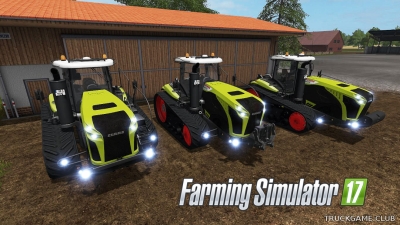 Мод "Claas Xerion TT - DH 1.0.0.2" для Farming Simulator 2017